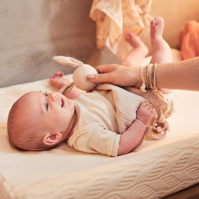 Speendoekje Bunny Ears Nougat