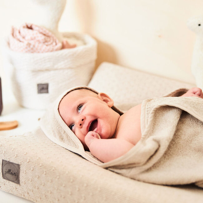 Badcape Badstof 75X75Cm Nougat