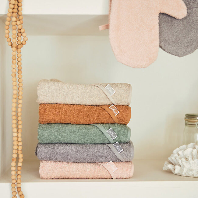 Badcape Badstof 75X75Cm Ash Green