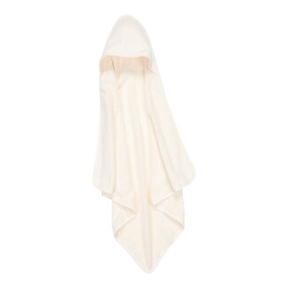 Little Dutch Badcape Pure Soft White 75x75Cm