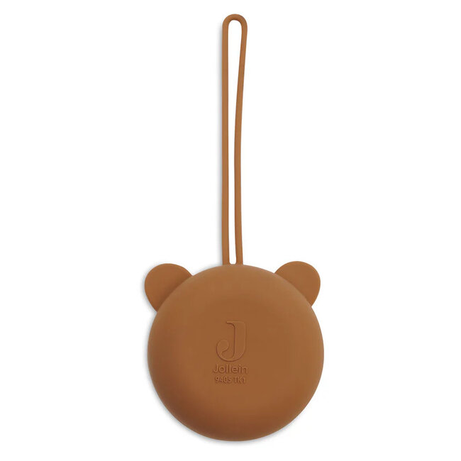 Siliconen Speenhouder 7cm Caramel