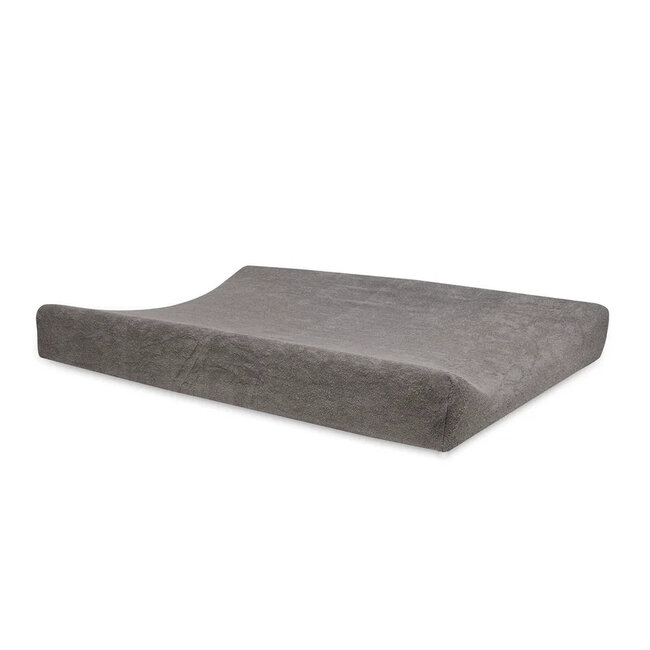 Aankleedkussenhoes Badstof 50x70cm Soft Grey/Storm Grey (2 pack)