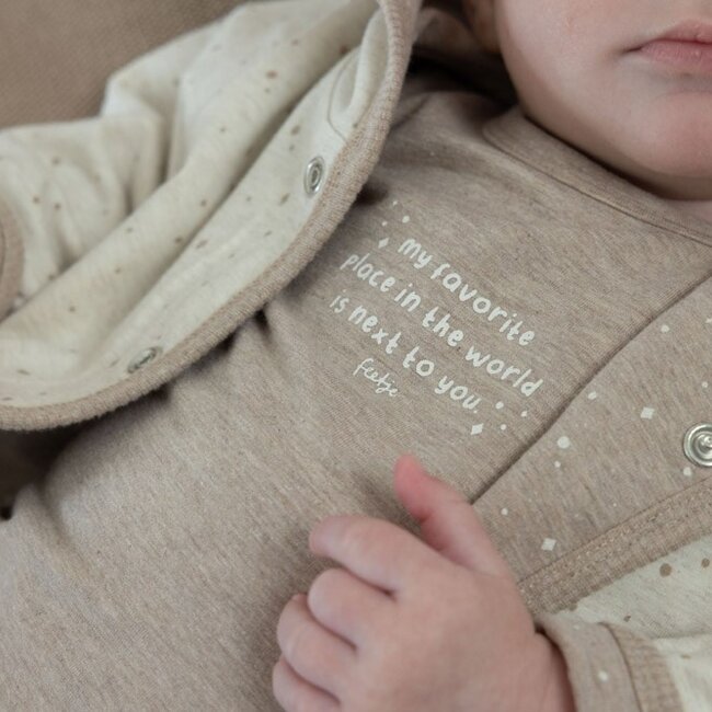 Omkeerbaar jasje The Magic is in You Taupe