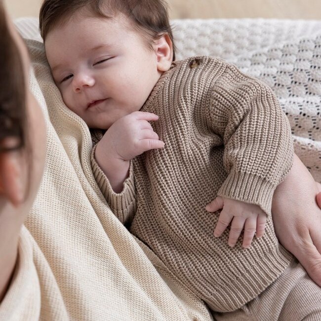 Broek rib - The Magic is in You Taupe