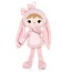 Doll Fluffy Bunny Met Strik Powder Pink