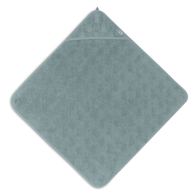 Badcape Badstof 75x75cm Nijntje Jacquard Sea Green