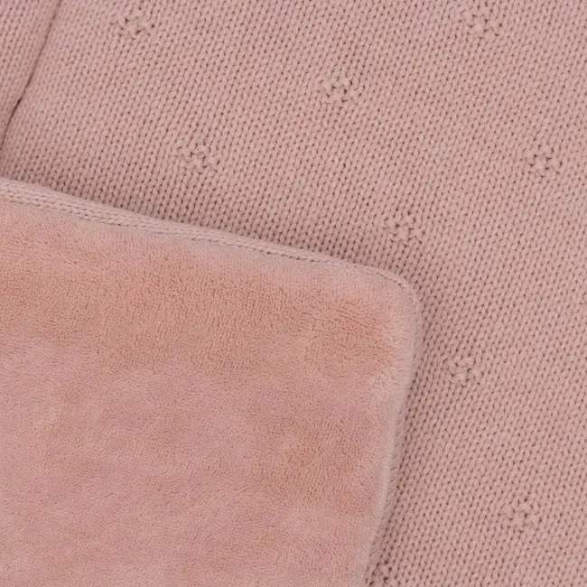 Boxkleed 75x95cm Cosy Knit Wild Rose