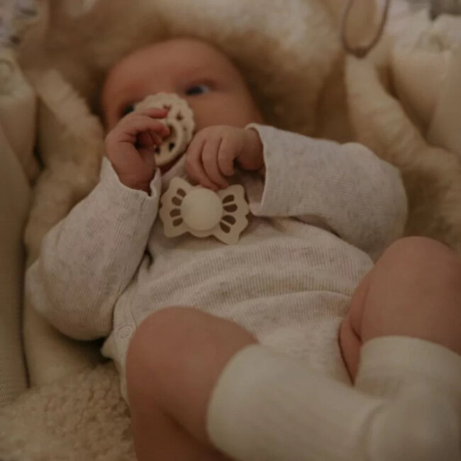 Baby's First Pacifier 4-Pack Cream Night