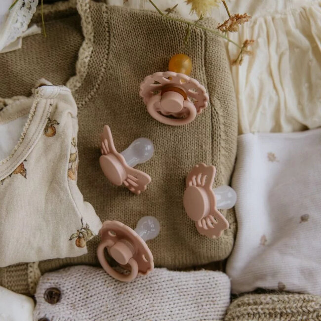 Baby's First Pacifier 4-Pack Blush