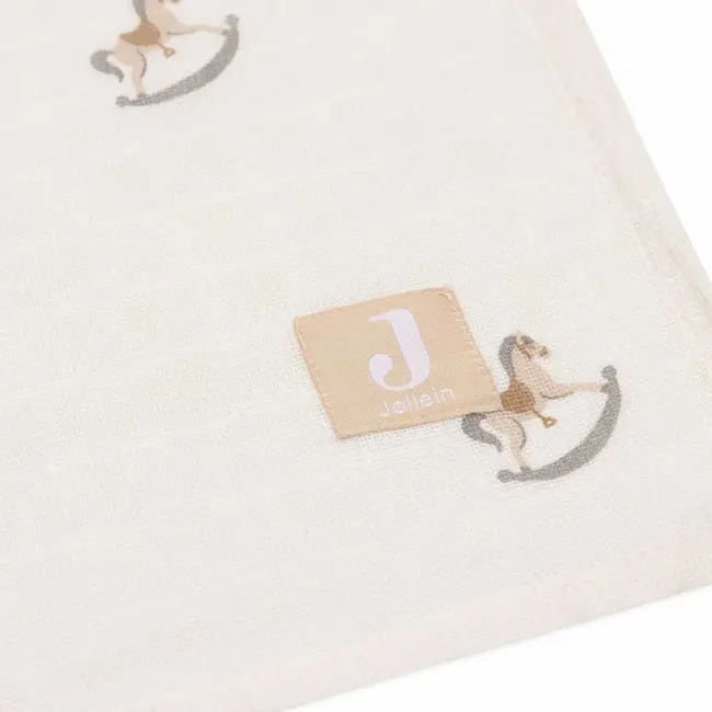 Hydrofiele Doek Large 115x115cm Nostalgic Ride (2pack)