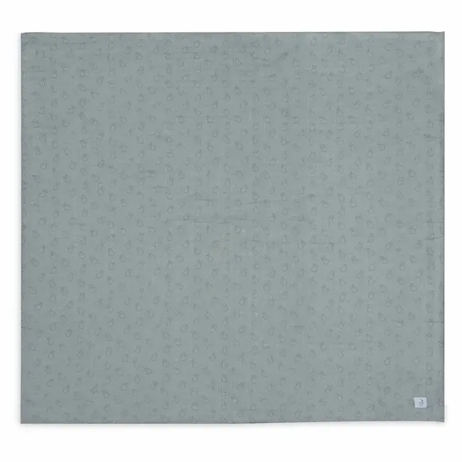 Hydrofiele Doek Large 115x115cm Nijntje Silhouettes Sea Green (2 pack)