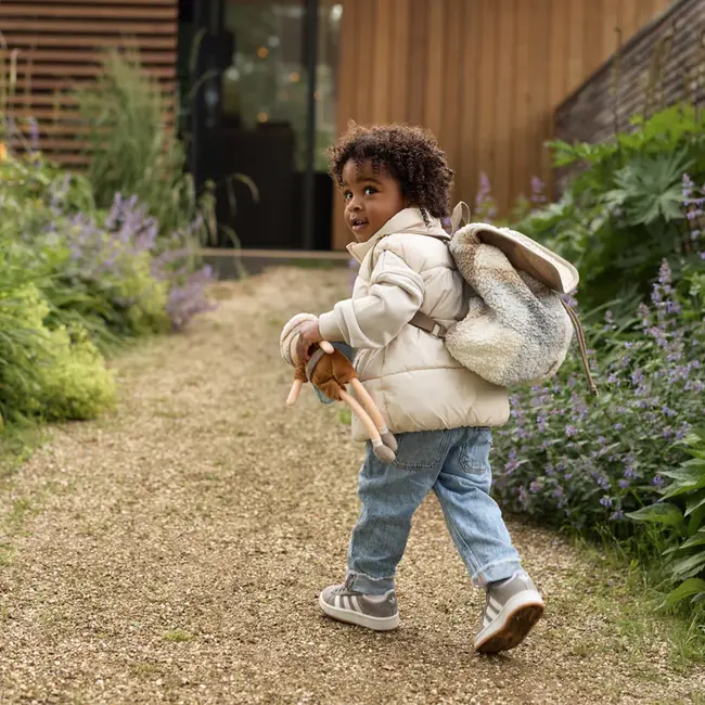 Rugtasje Check Boucle