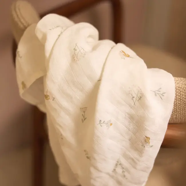 Hydrofiele Doek Large 115x115cm Lovely Birds (2 pack)