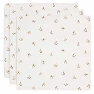Jollein Hydrofiele Doek Small 70x70cm Nostalgic Ride (3 pack)
