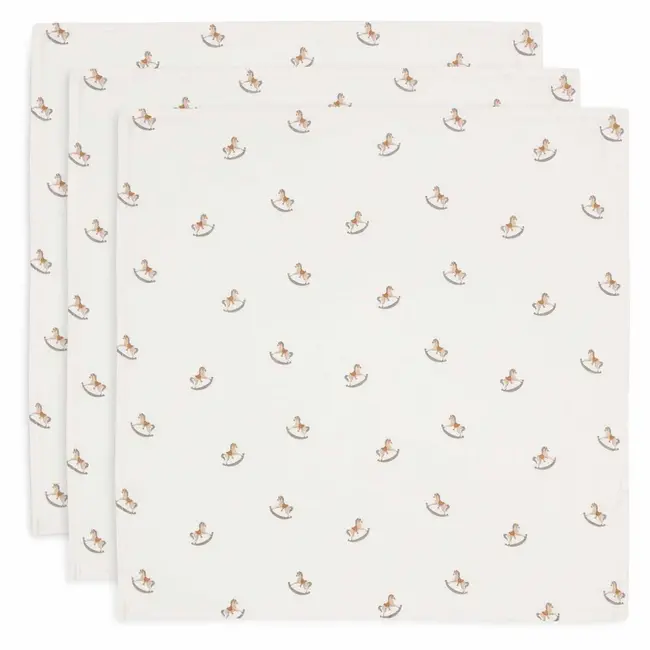 Hydrofiele Doek Small 70x70cm Nostalgic Ride (3 pack)