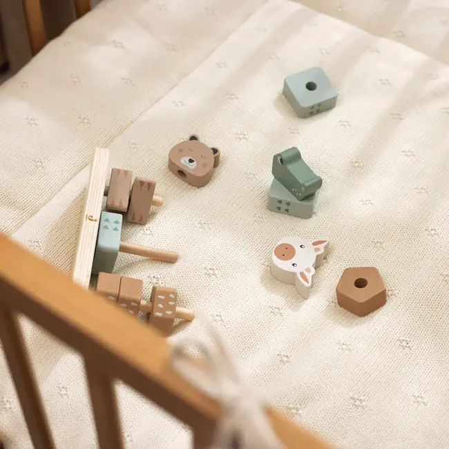 Boxkleed 75x95cm Cosy Knit Ivory