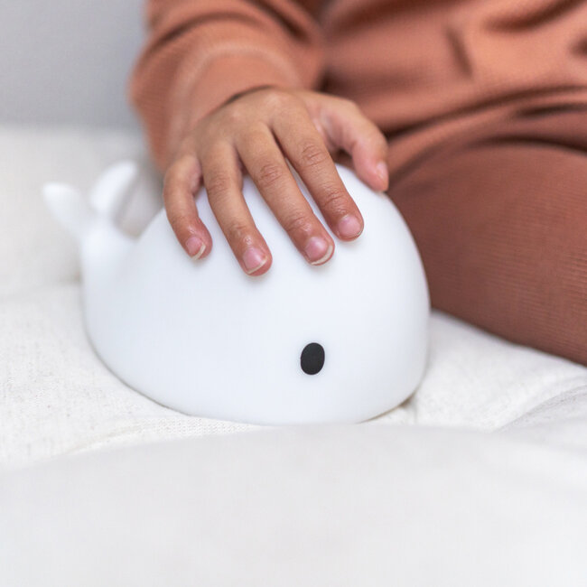 Nachtlampje Moby Wit