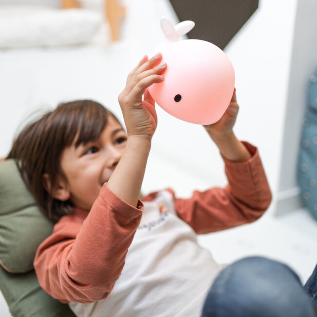 Nachtlampje Moby Wit