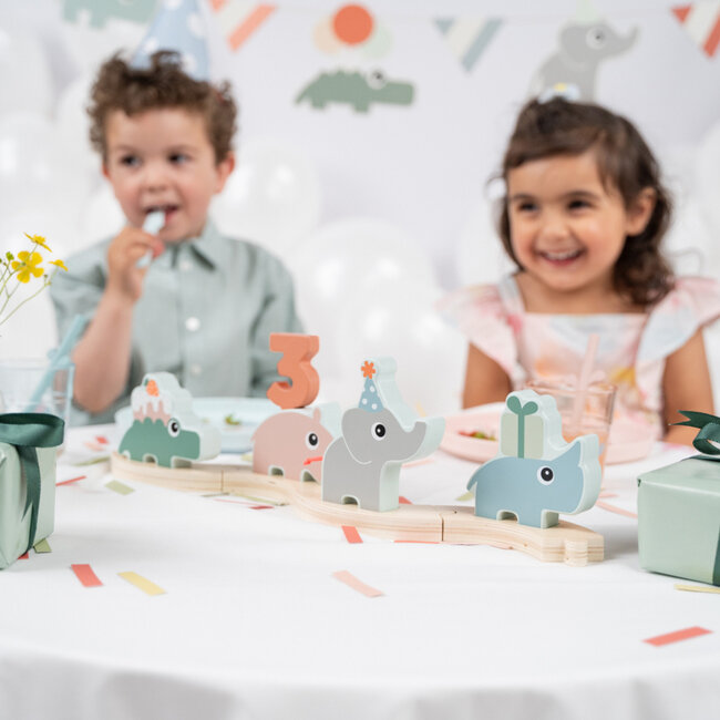 Eetset Celebration Blue