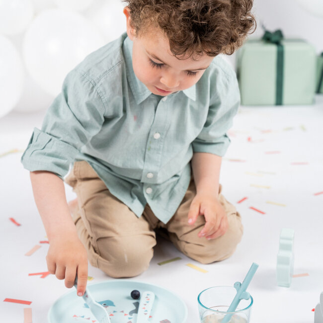 Eetset Celebration Blue