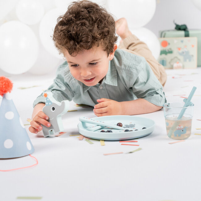 Eetset Celebration Blue