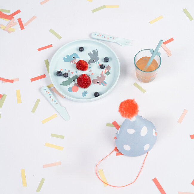 Eetset Celebration Blue