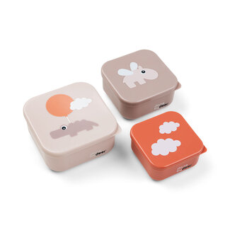 Done by Deer Snack Box Set Van 3 Happy clouds Powder