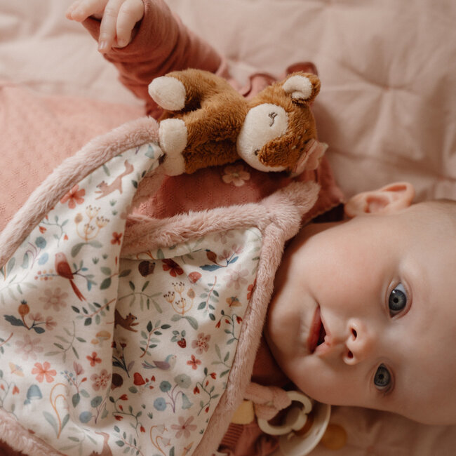 Knuffeldoekje print Hert Fairy Garden