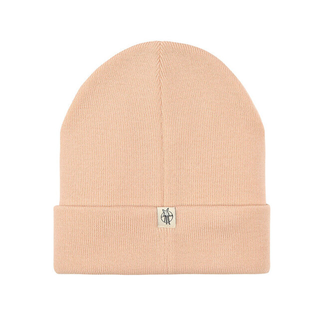 Merino Beanie Little Gang Smile Light Rose