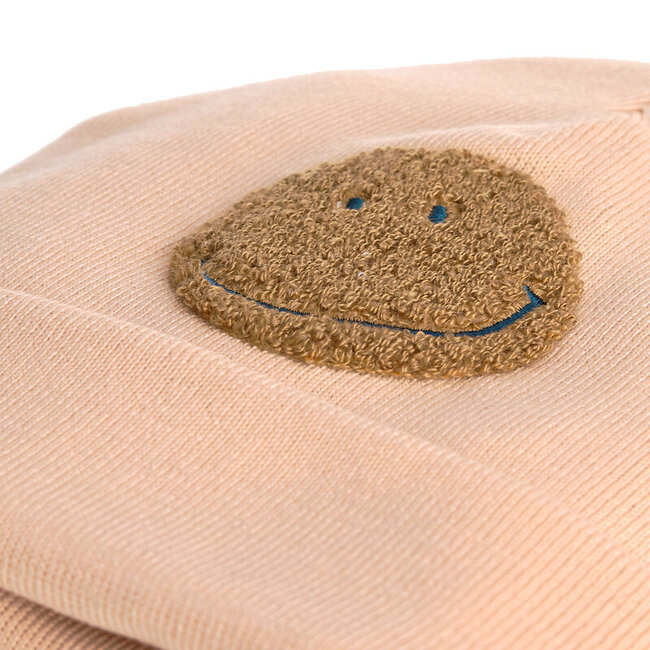 Merino Beanie Little Gang Smile Light Rose