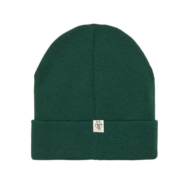 Merino Beanie Little Gang Smile Ocean Green