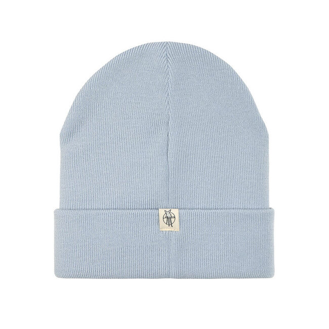 Merino Beanie Little Gang Rainbow Light Blue