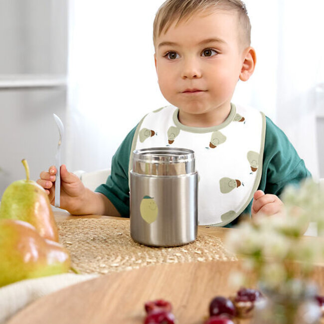 Food Jar Happy Fruits Lemon
