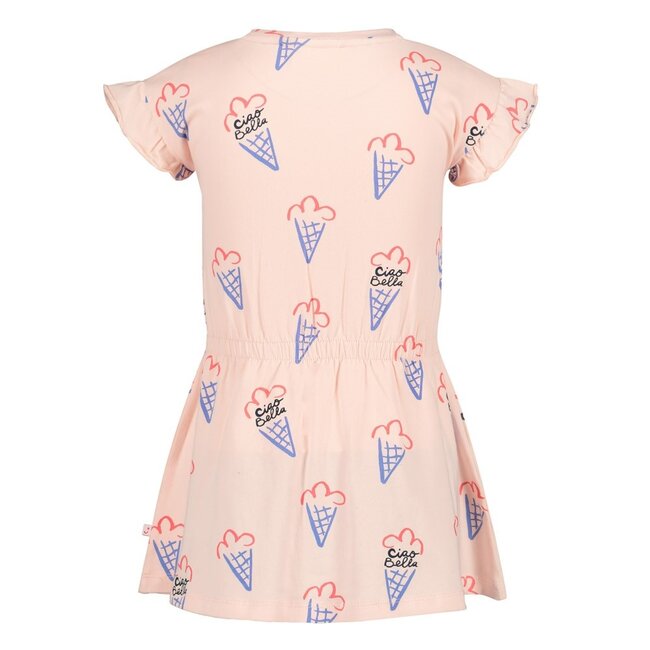 Jurk Aop Ciao Bella Roze