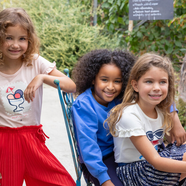 Pailetten Rok Ciao Bella Marine