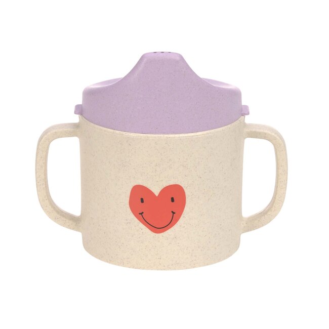 Drinkbeker Happy Rascals Heart Lavender