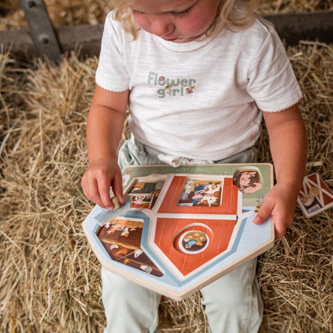 Houten puzzel Little Farm
