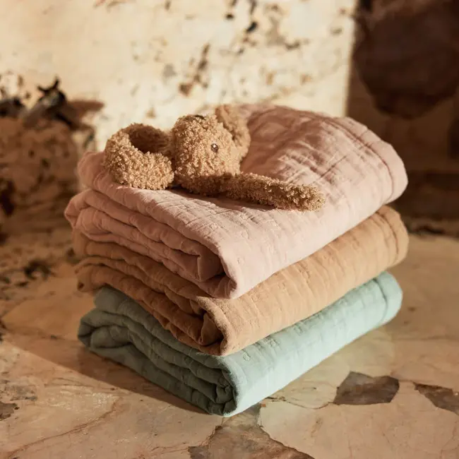 Deken Hydrofiel 75x100cm Jacquard Met Naam