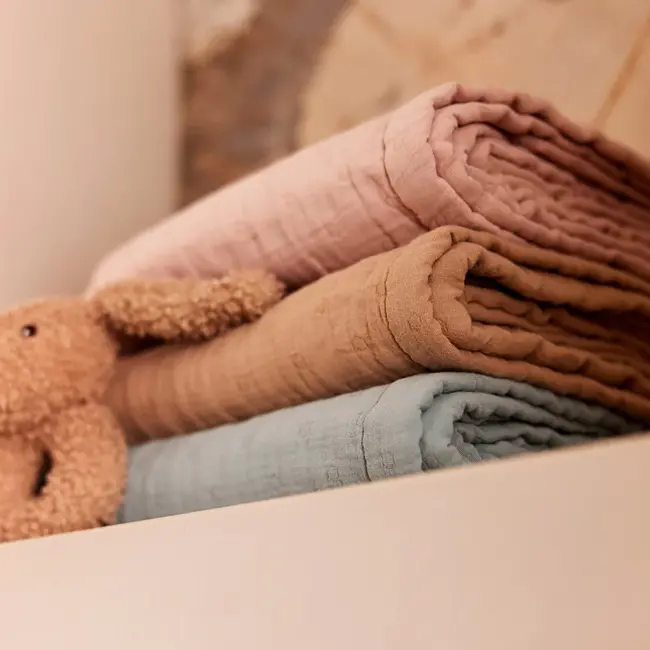 Deken Hydrofiel 75x100cm Jacquard Met Naam