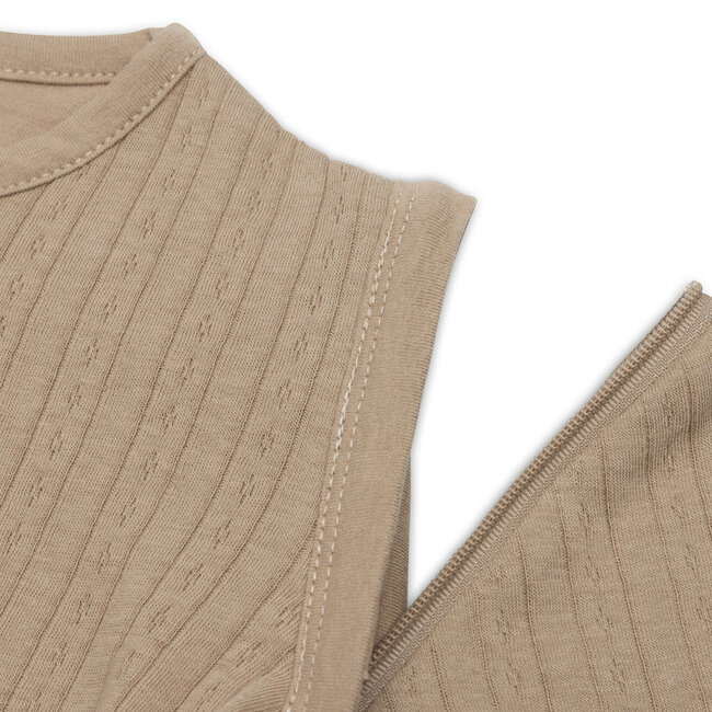 Slaapzak Zomer Afritsbare Mouw Rond Ajour Biscuit