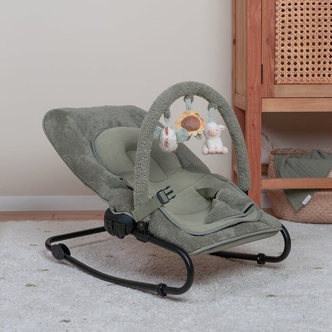 Wipstoel luxe olijf groen