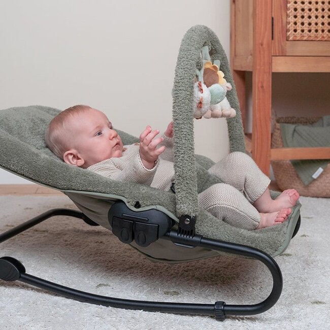 Wipstoel luxe olijf groen