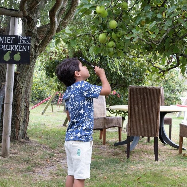 Short Explore More Offwhite Melange