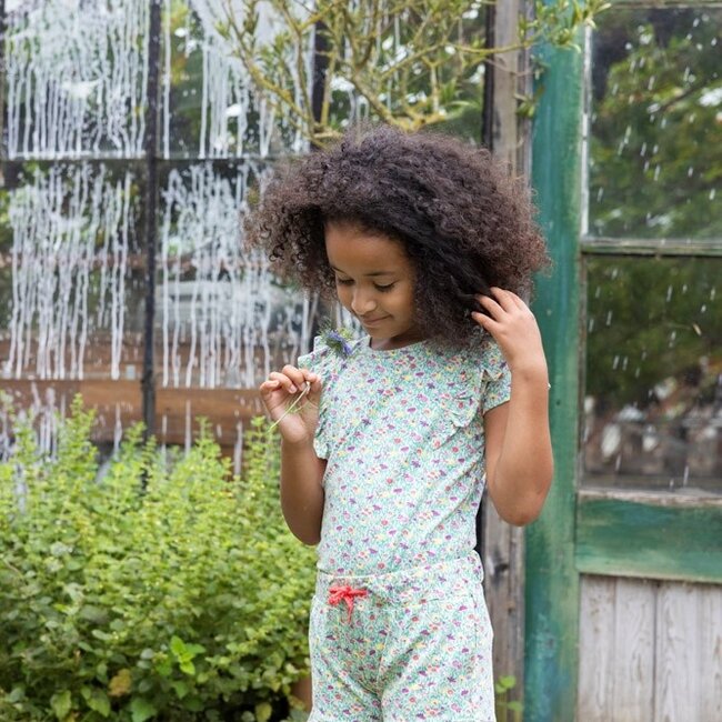 Short Aop Picknick Perfect Groen