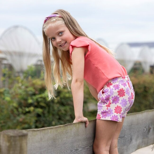 Short Aop Picknick Perfect Koraal