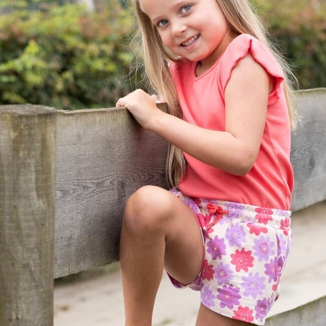 Short Aop Picknick Perfect Koraal