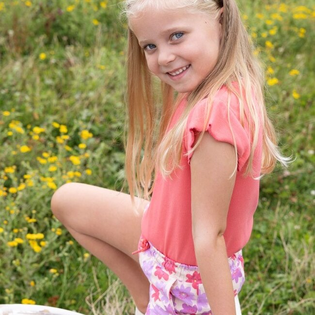 Short Aop Picknick Perfect Koraal