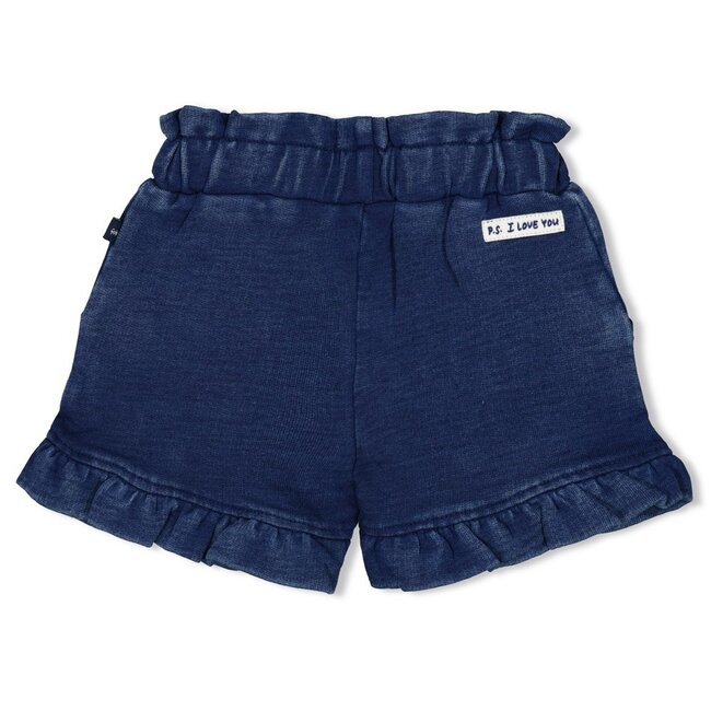 Short Ruches Summer Denims Indigo