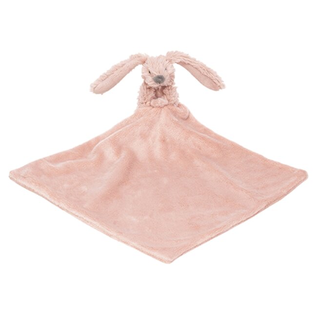 Knuffeldoekje Mini Konijn Richie 28cm Old Pink