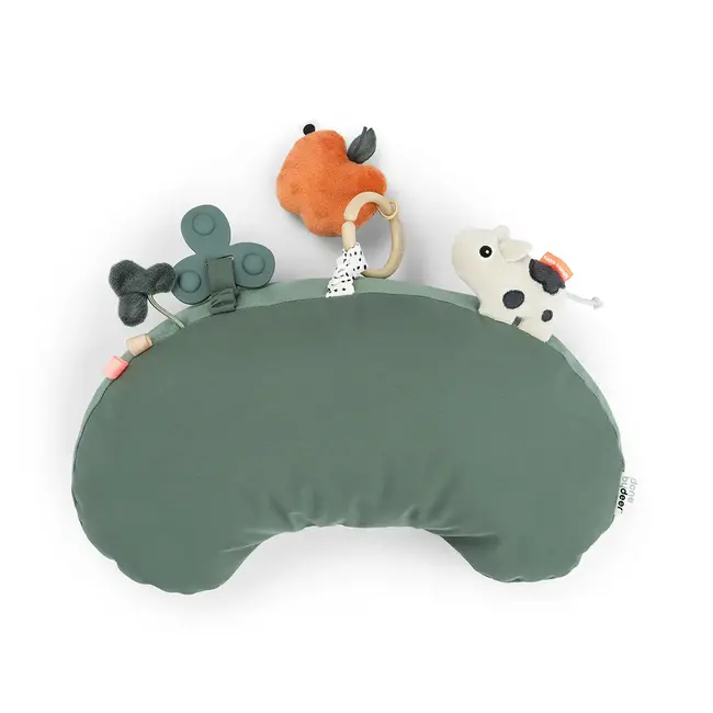 Tummy time Activiteitenkussen Tiny farm Green